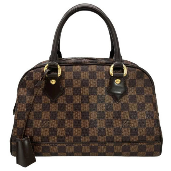 Louis Vuitton Handbags - Louis Vuitton Duomo Handbag Damier Ebene Brown